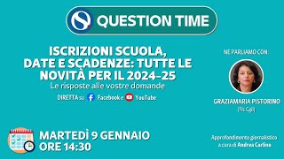 Iscrizioni scuola date e scadenze tutte le novità per il 202425 [upl. by Jaunita474]