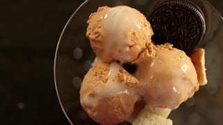 Thai Tea Ice Cream Recipe no machine ไอศครีมชาเย็น  Hot Thai Kitchen [upl. by Eeroc951]