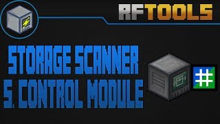 Storage Scanner y Storage Control Module RFTools  Español [upl. by Sadonia]