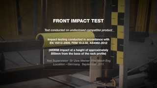 FACT CHECK  600mm24quot Plastic Pallet Rack Guards Impact Testing [upl. by Atalante]