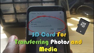 SD Card For Transferring Photos and Media Fix Galaxy S8S7 [upl. by Bierman]