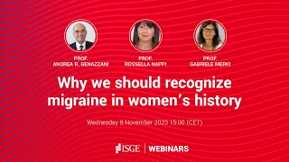 Why we should recognize migraine in women’s history [upl. by Stiruc]