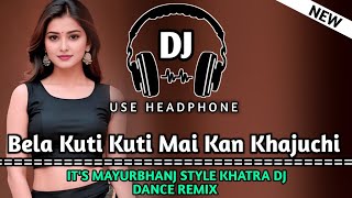 New Santali Dj Song 2024  Bela Kuti kuti Mai Kan Khajuchi  New Jhumar Khatra Dj Dance Remix [upl. by Narej757]