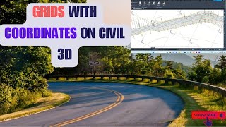 HOW TO create GRIDS with Northing and Eastings in Civil 3d [upl. by Sung]