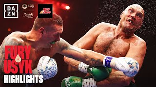 UNDISPUTED CHAMPION CROWNED  Tyson Fury vs Oleksandr Usyk Fight Highlights Ring of Fire [upl. by Friedberg]