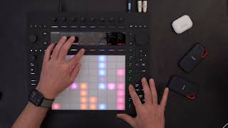 Ableton Push 3  First look amp my first Techno jam [upl. by Ailegna]