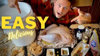 How to BRINE a TURKEY IN A BUCKET  BEST turkey brine  EASY TURKEY BRINE [upl. by Harle]