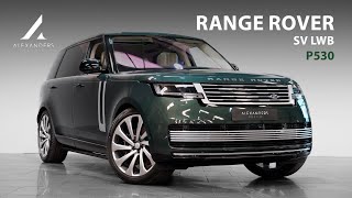 Range Rover SV LWB P530  Walkaround [upl. by Nhguavoj]