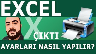 Excel çıktı yazdırma ayarları nasıl yapılır  Excel Dersleri [upl. by Lhok429]