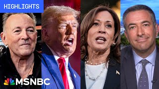 Countdown to the 2024 election Day 31  MSNBC Highlights [upl. by Hsotnas]