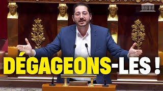 Budget  Aurélien Le Coq DÉTRUIT le gouvernement sur laustérité [upl. by Aisatsana437]