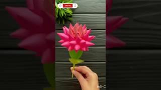 DIY PAPER FLOWER CRAFTERHARSHADA SUBSCRIBE TO MY CHANNEL [upl. by Naghem]