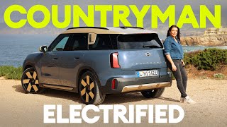 Allnew MINI Countryman Electric DRIVEN Is the Maxi MINI a winner  Electrifyingcom [upl. by Yarled898]