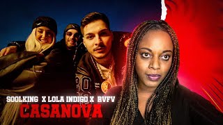 Soolking ft Lola Indigo amp RVFV  Casanova Clip Officiel Reaction 🇩🇿🇫🇷🇬🇧😍 [upl. by Hurwitz]