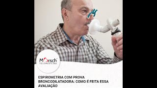 ESPIROMETRIA COM PROVA BRONCODILATADORA COMO É FEITA ESSA AVALIAÇÃO [upl. by Clintock]