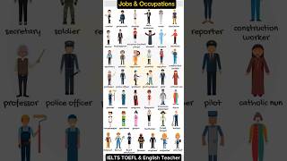 Job amp Occupation Vocabulary 👩‍🍳  Essential Occupations 🎓  Vocabulary From Doctor to Engineer 🧰 [upl. by Arahc]