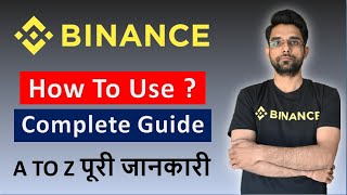 How To Use Binance Application  Binance Tutorial For Beginners  How To Trade On Binance App [upl. by Atilef475]