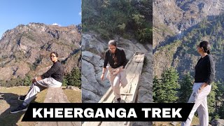 Kasol Trip Vlog Part 3  Barsaini to kheerganga Tracking  Full information trip [upl. by Yannodrahc]