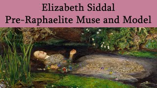 Elizabeth Siddal PreRaphaelite Muse art painting model [upl. by Kiyohara]