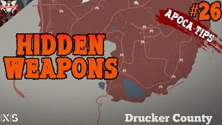 HIDDEN WEAPONS CRATES DRUCKER COUNTY  State of Decay 2 Juggernaut Edition  ApocaTips [upl. by Sturrock]