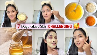 ✅ 7 Days CHALLENGE  মাত্র সাত দিনে গ্লাস স্কিন 💁🏻‍♀️ Get Flowless Glowing Glass Skin in 7 Days ✨ [upl. by Theodore]