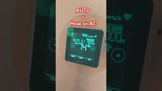 How to set auto heat  Ac mode for Honeywell T5 Reaideo [upl. by Oirasor]