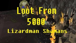 Loot From 5000 Lizardman Shamans [upl. by Nauqas]