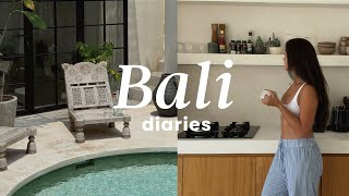 bali vlog 2024  stunning canggu villa tour and a week in my life☕️ [upl. by Bertila]