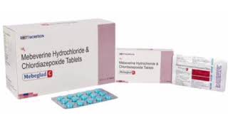 Mebeglad C Tablets Mebeverine Hydrochloride amp Chlordiazepoxide Tablets [upl. by Notlimah]