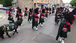 The Linlithgow Marches 2019  The Royal Regiment of Scotland  Part 22 4KUHD [upl. by Bibah]