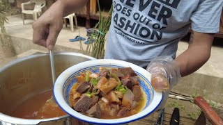 quotKULAWOquot Laman loob ng kalabaw  Carabao soup  Batangas recipe [upl. by Shelba937]