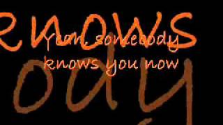 Brad Paisley  Somebody knows you now w lyrics [upl. by Ahsimed]