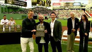 2024 Red Sox Hall of Fame Inductees Pregame Ceremony [upl. by Ecnarolf]