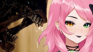 Vtuber Nyssas urge to kiss the Alien Romulus bucket increases [upl. by Nylarej]