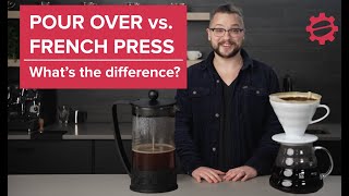 French Press vs Pour Over – Whats the Difference ☕ The ULTIMATE Comparison [upl. by Joost]