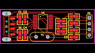 Altium PCB Autoroutng with old PCAD 2002 Shape Router التوصيل الالي Altium باستخدام pcad [upl. by Odlaw]