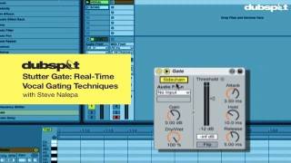 Ableton Live Tutorial Stutter Gate RealTime Vocal Gating Techniques [upl. by Eeramit]