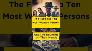 The FBIs Top Ten Most Wanted Persons and the Bounties on Their Heads youtubeshorts shorts [upl. by Acira]