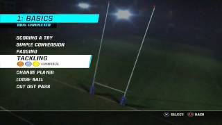 Rugby Challenge Tutorials Basics  Controls Part 1 100 Complete [upl. by Aicnorev]