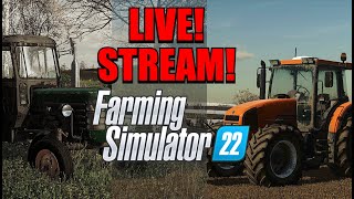 🔴LIVE🔴ZIELONKA  Czas położyć kukurydzę FS22 [upl. by Annaxor]