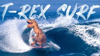 WE SURFED IN TREX SUITS [upl. by Nazar]