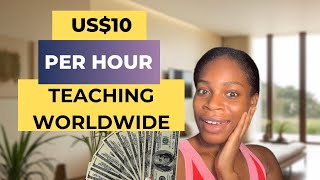 EARN MONEY TEACHING ONLINE USING THIS LEGIT WEBSITE  REMOTE JOBno degreeexperience [upl. by Enimrac930]