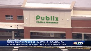 Publix announces opening date for 1st Louisville store [upl. by Macfadyn14]