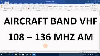 VHF Aircraft band frequencies and what you might expect to hear and how to find local airport freque [upl. by Arteid627]