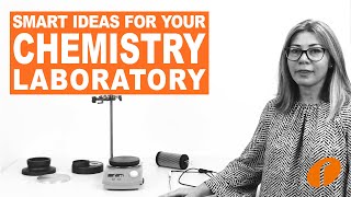 Smart ideas for your organic chemistry lab  Setting up a reflux safely on your stirring hotplate [upl. by Haiel]