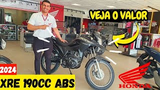 Veja o Valor XRE 190CC ABS PREÇO ATUALIZADO [upl. by Myrlene880]