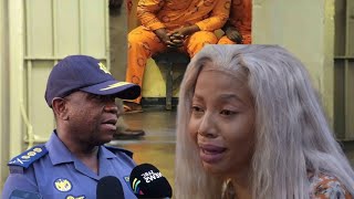 Kelly Khumalo Reacts to Ginindas Warrant of Arrest [upl. by Morna134]