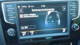 Golf 7 Infotainment System 8 Zoll Touchscreen [upl. by Ynad635]