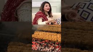 😮Javeriya saoud Ki bhabi ne banai kabaab Ki recipehow to make seekh kabaab shorts youtubeshorts [upl. by Ecnatsnok]