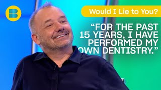 Does Bob Mortimer Perform His Own Dentistry  Would I Lie To You  Banijay Comedy [upl. by Stav925]